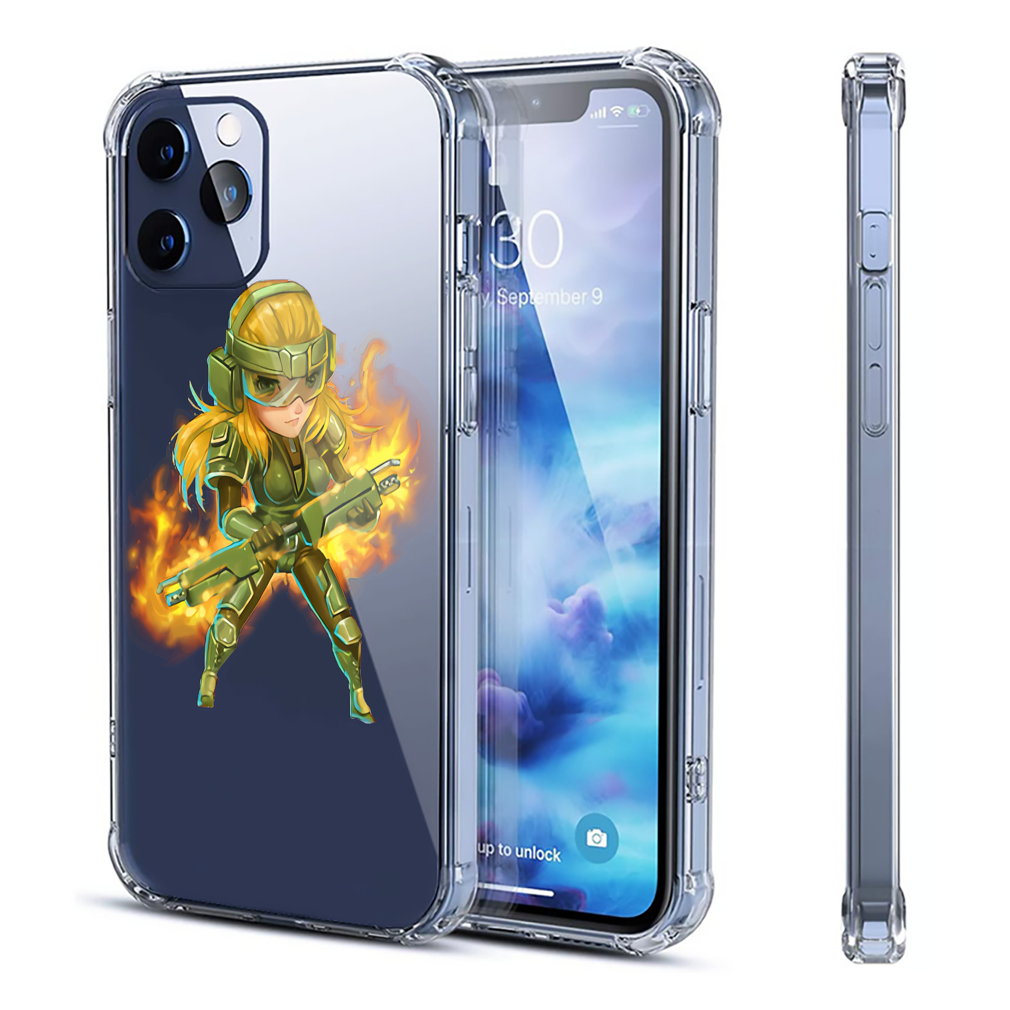 （画像用） リーグ・オブ・レジェンド League of Legends LOL 【iPhone 12シリーズ対応】透明スマホケース（クリアソフトケース）